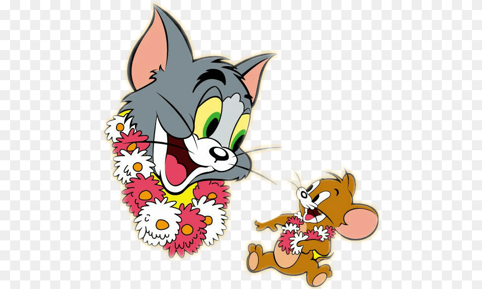 Tomandjerry Cartoons Dessin Drawing Cute Funny Anime Tom And Jerry Cute, Cartoon, Animal, Poultry, Fowl Free Transparent Png