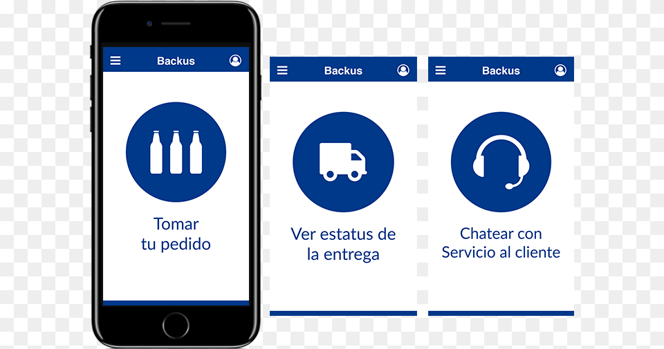 Tomar Tu Pedido Ver Status De Tu Entrega Chatear Backus App, Electronics, Mobile Phone, Phone Free Png