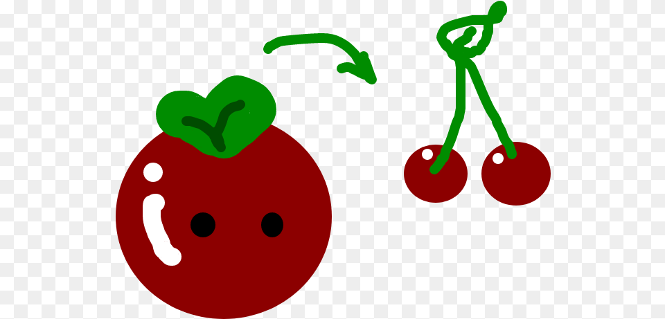 Tomate Cereja Desenho De Illustration, Cherry, Food, Fruit, Plant Png