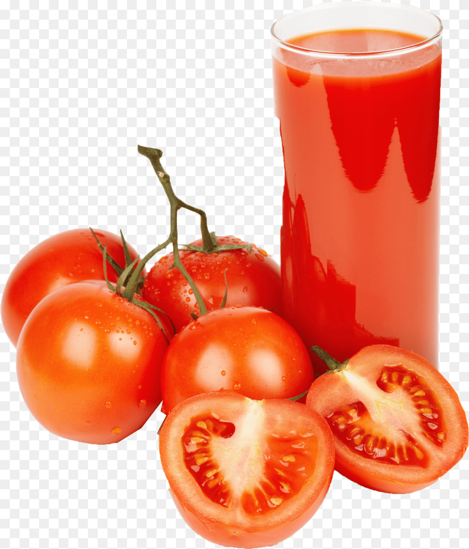 Tomato, Beverage, Juice, Food, Plant Png Image
