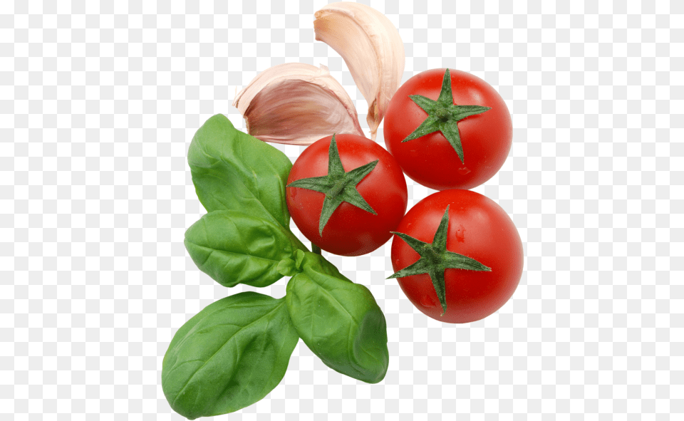 Tomato And Garlic Italian Pasta, Food, Plant, Produce, Vegetable Free Png