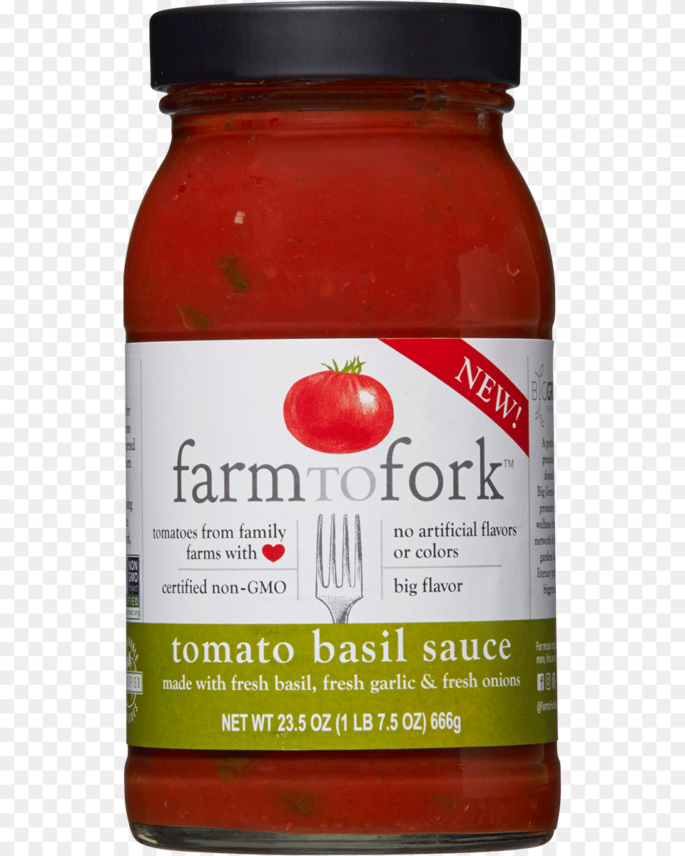 Tomato Basil Made With Fresh Basil Chutney, Food, Ketchup, Cutlery, Fork Png Image