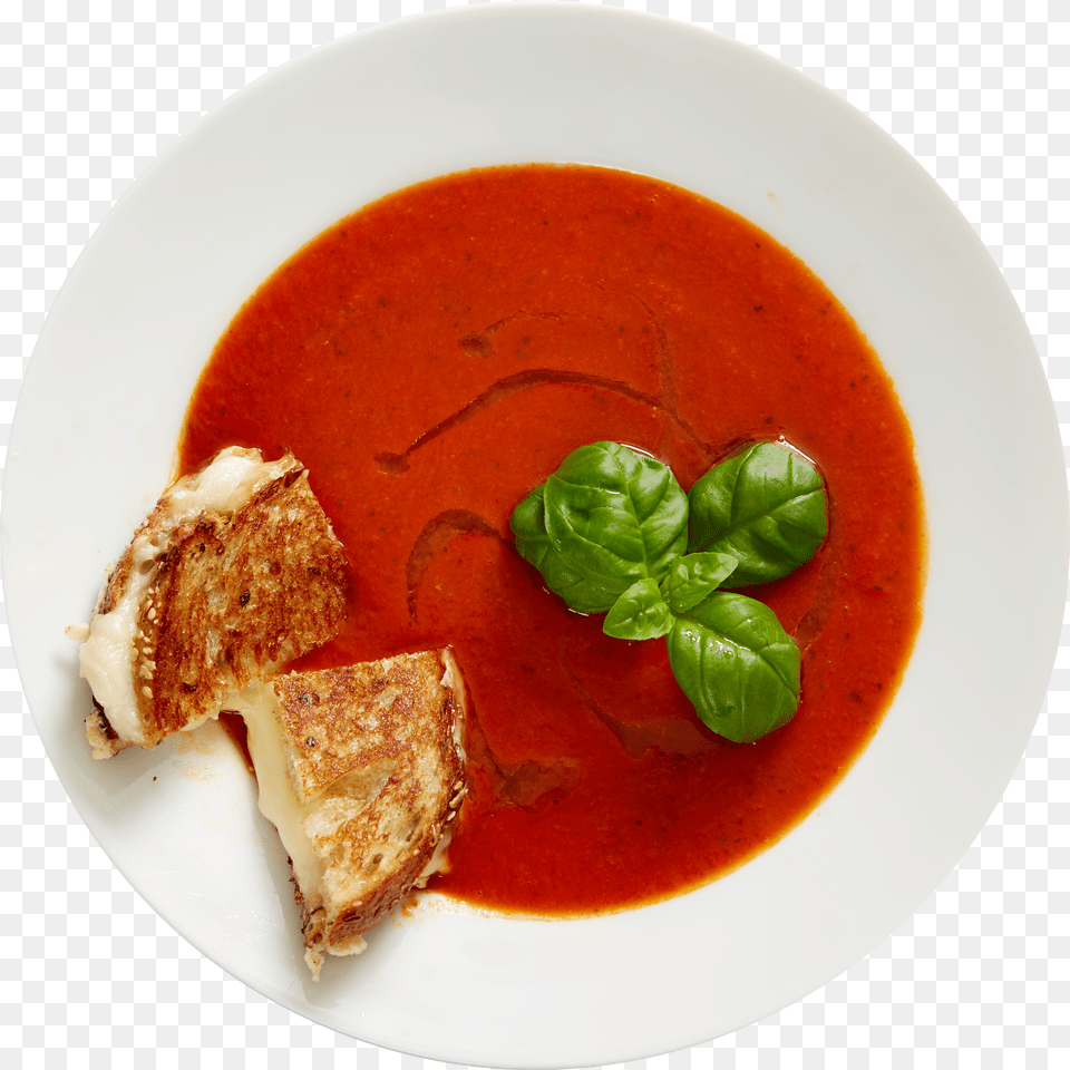 Tomato Basil Tableware Free Png Download