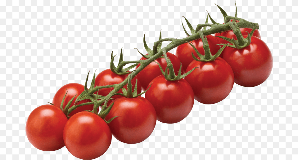 Tomato Cherry On Vine Tomato Cherry On Vine, Food, Plant, Produce, Vegetable Free Transparent Png