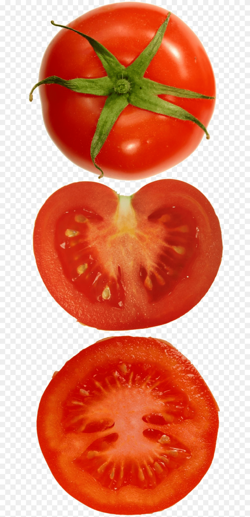 Tomato Cut In Half, Food, Plant, Produce, Vegetable Free Transparent Png