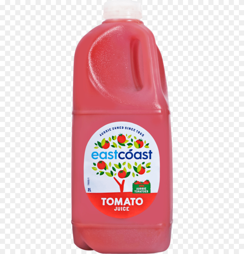 Tomato Eastcoast 100 Percent Orange Juice Pulp Free, Beverage, Food, Ketchup Png Image