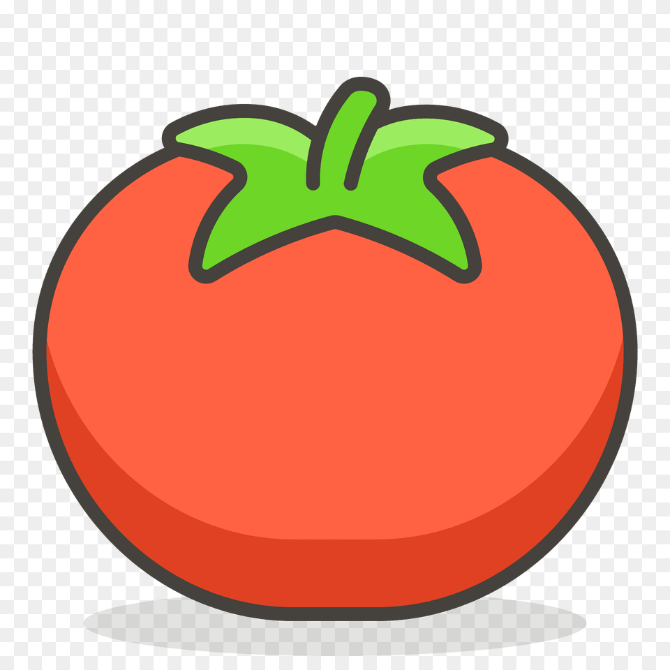 Tomato Emoji Clipart, Food, Plant, Produce, Vegetable Png