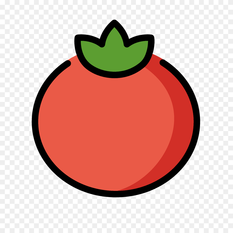 Tomato Emoji Clipart, Berry, Food, Fruit, Plant Png