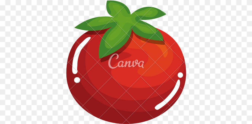 Tomato Fresh Vegetable Icon Use Canva Like A Pro, Produce, Food, Plant, Strawberry Free Png