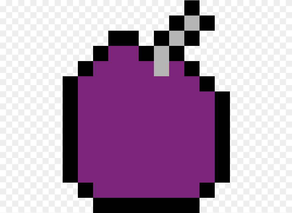 Tomato Head Pixel Art, Purple Free Png Download