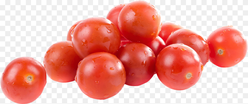 Tomato For Transparent Cherry Tomato, Food, Plant, Produce, Vegetable Png Image