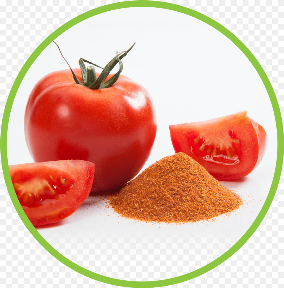 Tomato Powder Md Circle Vegetable Powder In Transparent, Food, Plant, Produce, Plate Free Png Download