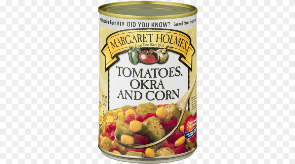 Tomato Products Tomatoes Okra And Corn Margaret Holmes Vegetables, Aluminium, Tin, Food, Can Free Png Download