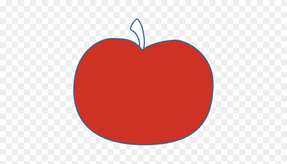 Tomato Slice Cartoon, Apple, Plant, Produce, Fruit Free Png Download
