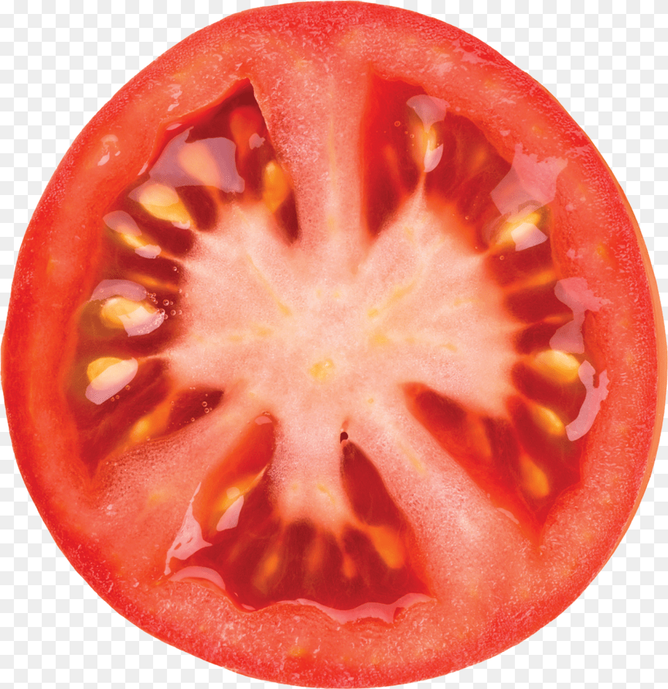 Tomato Slice Background, Vegetable, Food, Plant, Produce Free Transparent Png