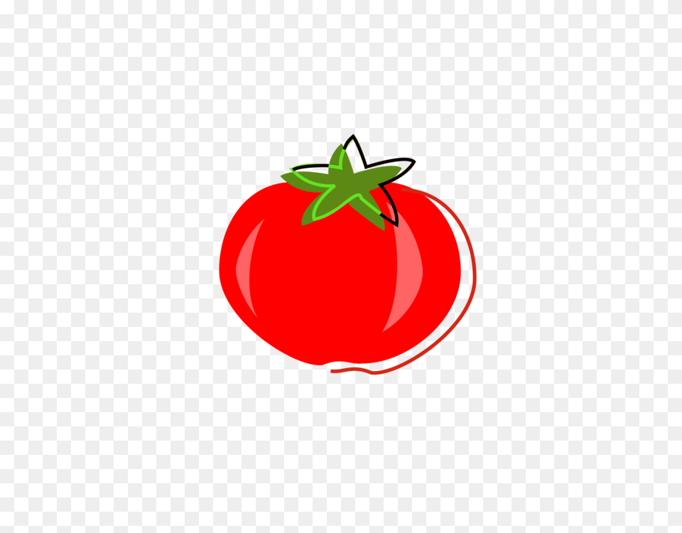Tomato Strawberry Apple Line Food, Plant, Produce, Vegetable Free Transparent Png