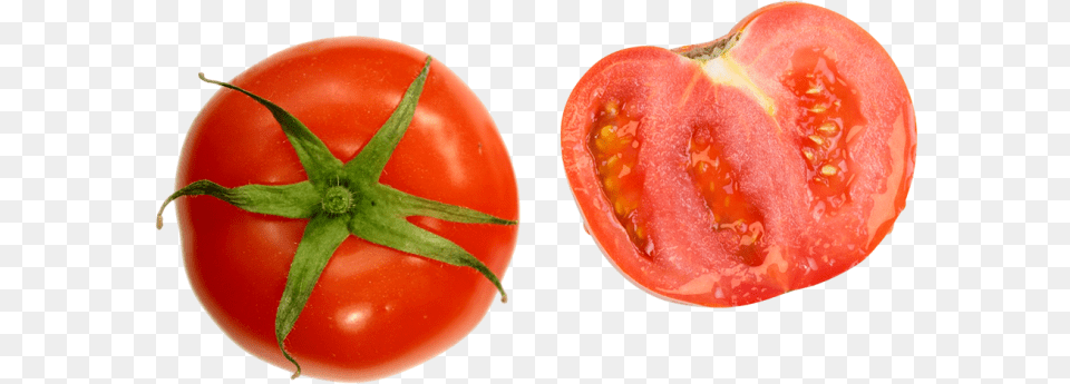 Tomato Top View, Food, Plant, Produce, Vegetable Free Transparent Png