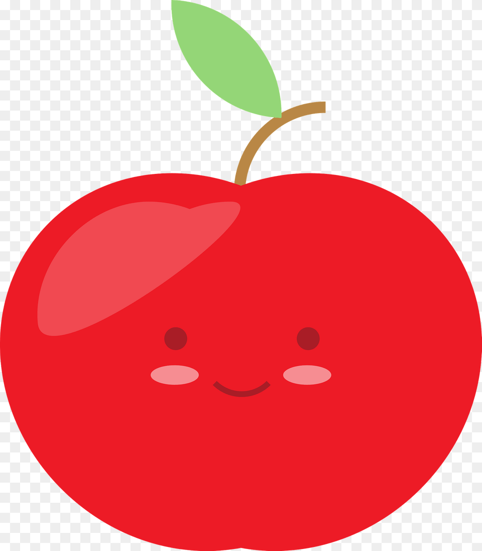 Tomato With A Happy Face Clipart, Food, Fruit, Plant, Produce Png