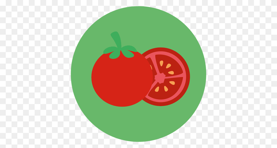 Tomatoe Circle Icon, Plant, Vegetable, Tomato, Food Png Image