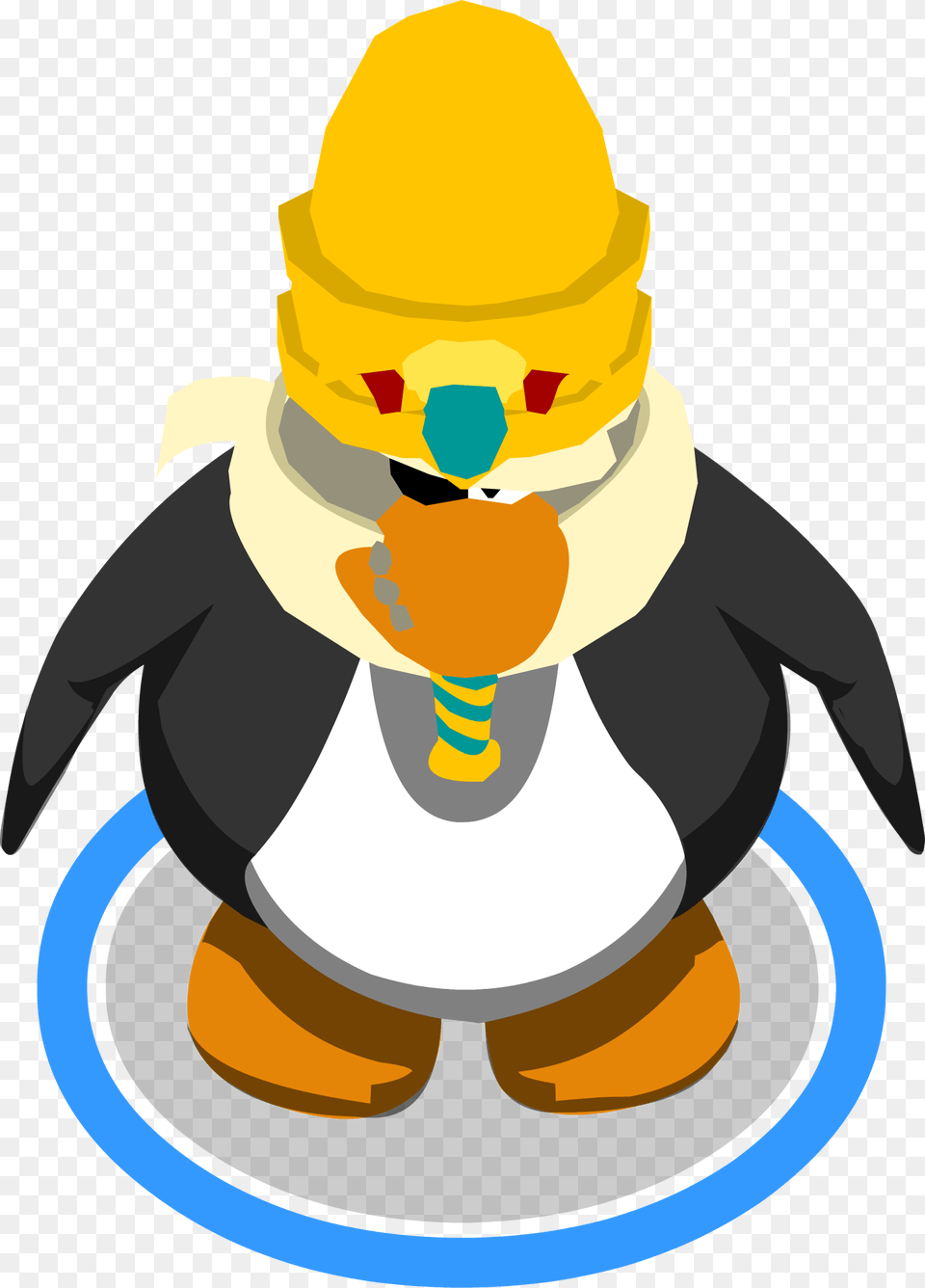 Tomb King Hat In Game Club Penguin Pumpkin Head, Baby, Person, Cartoon, Helmet Png Image