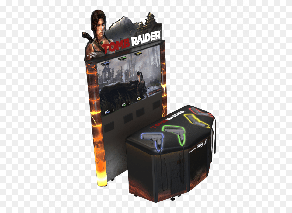 Tomb Raider Arcade Game, Adult, Person, Female, Woman Png