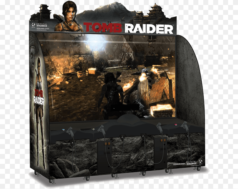 Tomb Raider Arcade Game, Adult, Person, Woman, Female Free Transparent Png
