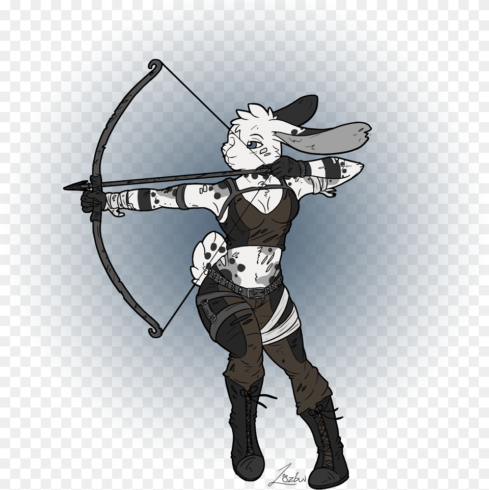 Tomb Raider Cartoon, Archer, Archery, Bow, Person Png Image