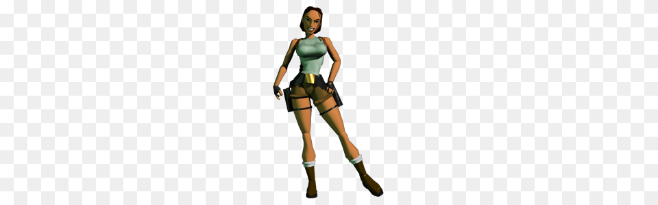 Tomb Raider I Gold Unfinished Business, Shorts, Clothing, Adult, Person Free Png Download