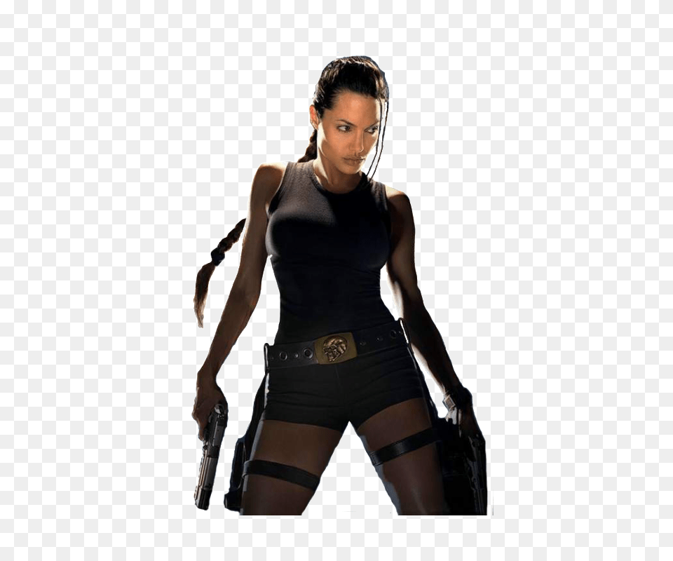 Tomb Raider Lara Croft Image Arts, Gun, Weapon, Handgun, Firearm Free Png Download