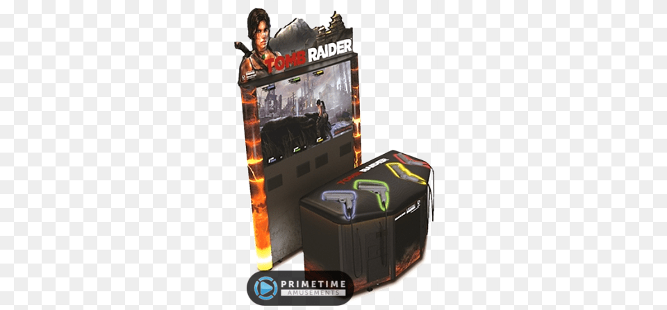 Tomb Raider Tomb Raider Arcade Game 2018, Person, Arcade Game Machine Png