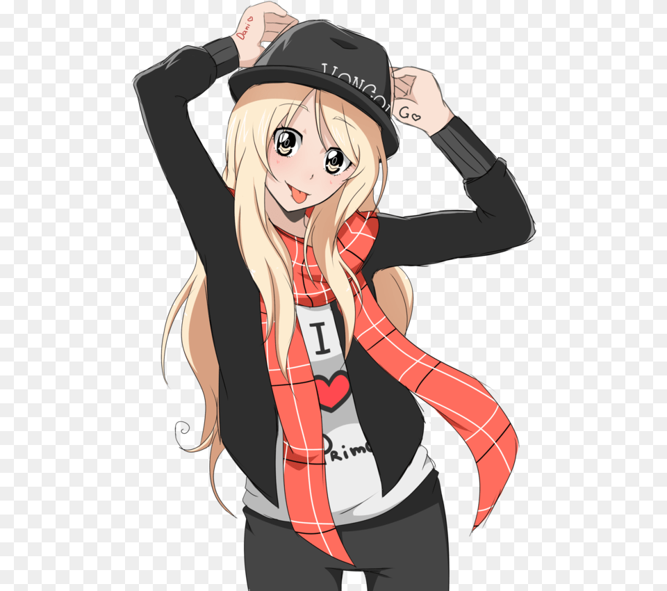 Tomboy Anime Girl, Book, Comics, Publication, Woman Png Image