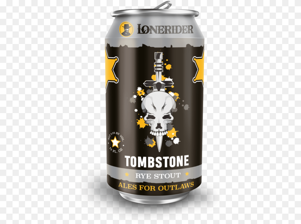 Tombstone, Alcohol, Beer, Beverage, Lager Free Transparent Png