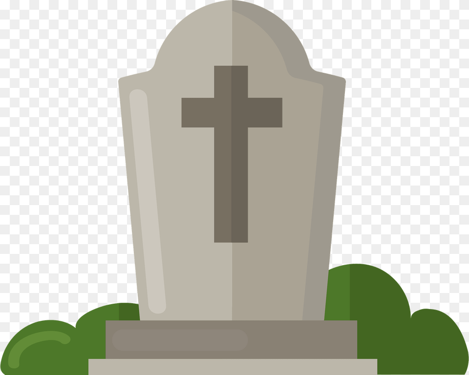 Tombstone Clipart, Tomb, Gravestone, Cross, Symbol Png