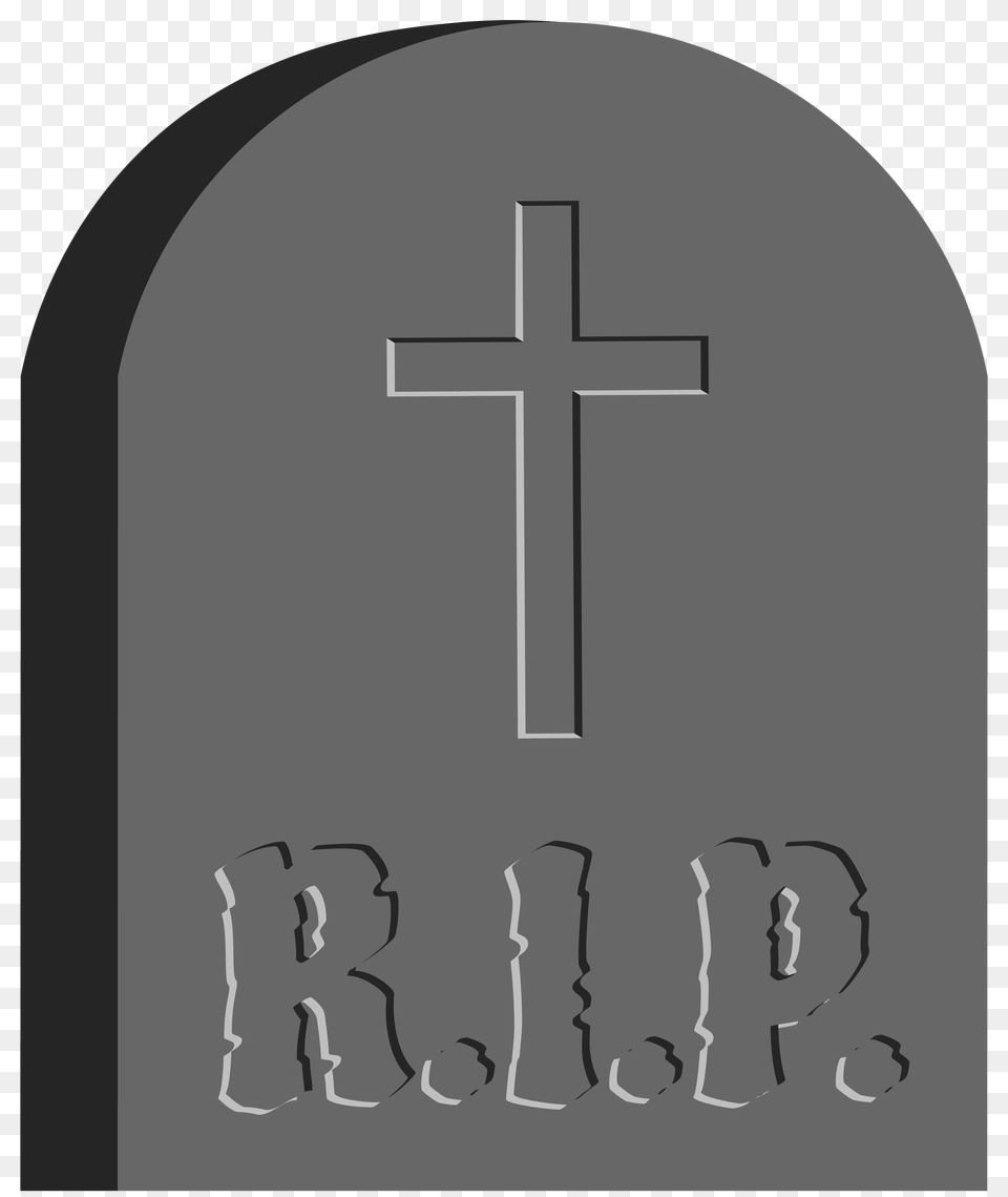 Tombstone Clipart Gray, Cross, Symbol, Altar, Architecture Free Png Download