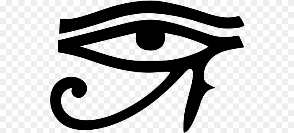 Tombstone Eye Of Horus Vector, Gray Free Transparent Png