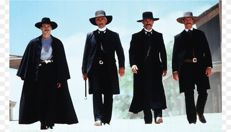 Tombstone Movie, Hat, Clothing, Coat, Fashion Free Png Download