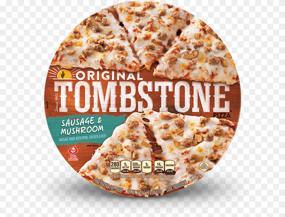 Tombstone Pizza, Food, Advertisement Free Png Download