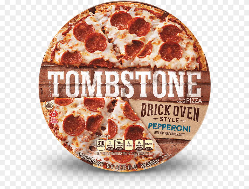 Tombstone Pizza Crust, Advertisement, Food, Poster Free Png Download