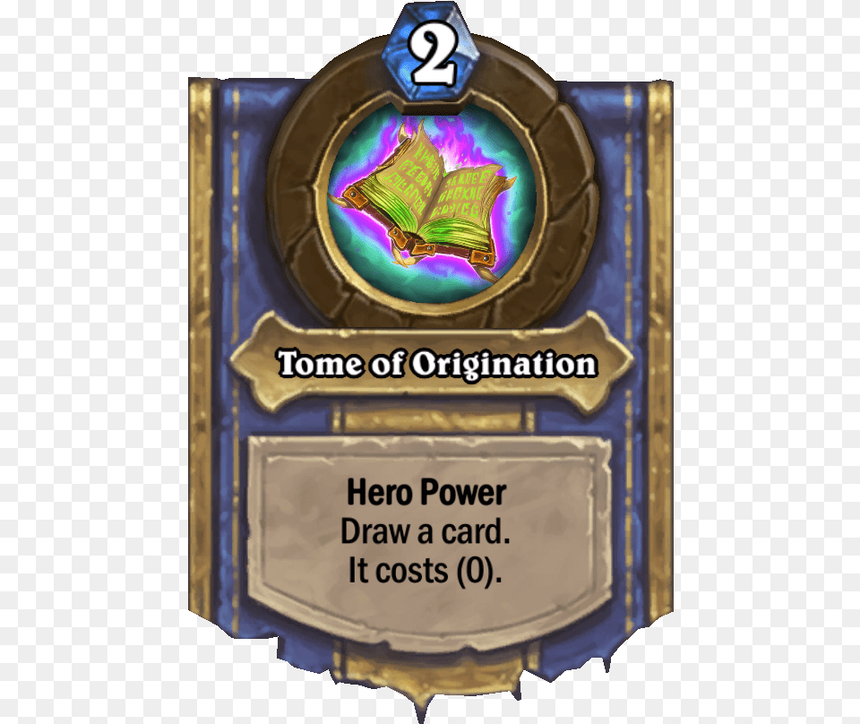 Tome Of Origination Hearthstone Free Transparent Png