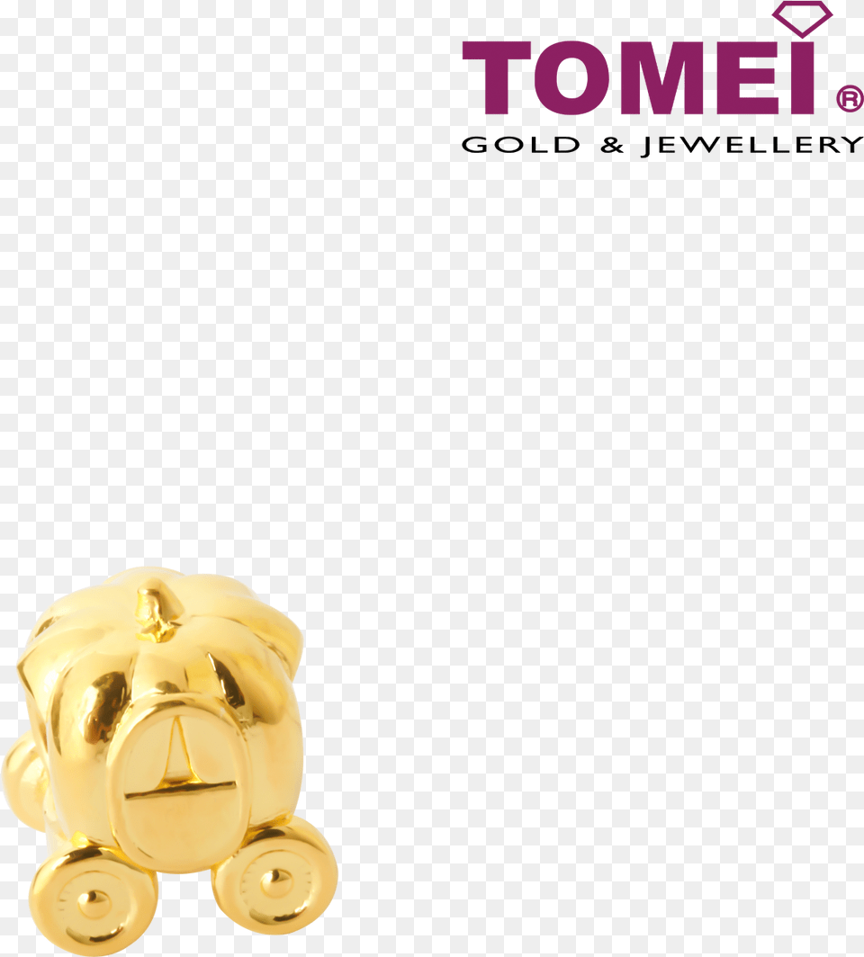 Tomei Unicorn Charm, Treasure, Gold, Accessories, Earring Free Png Download
