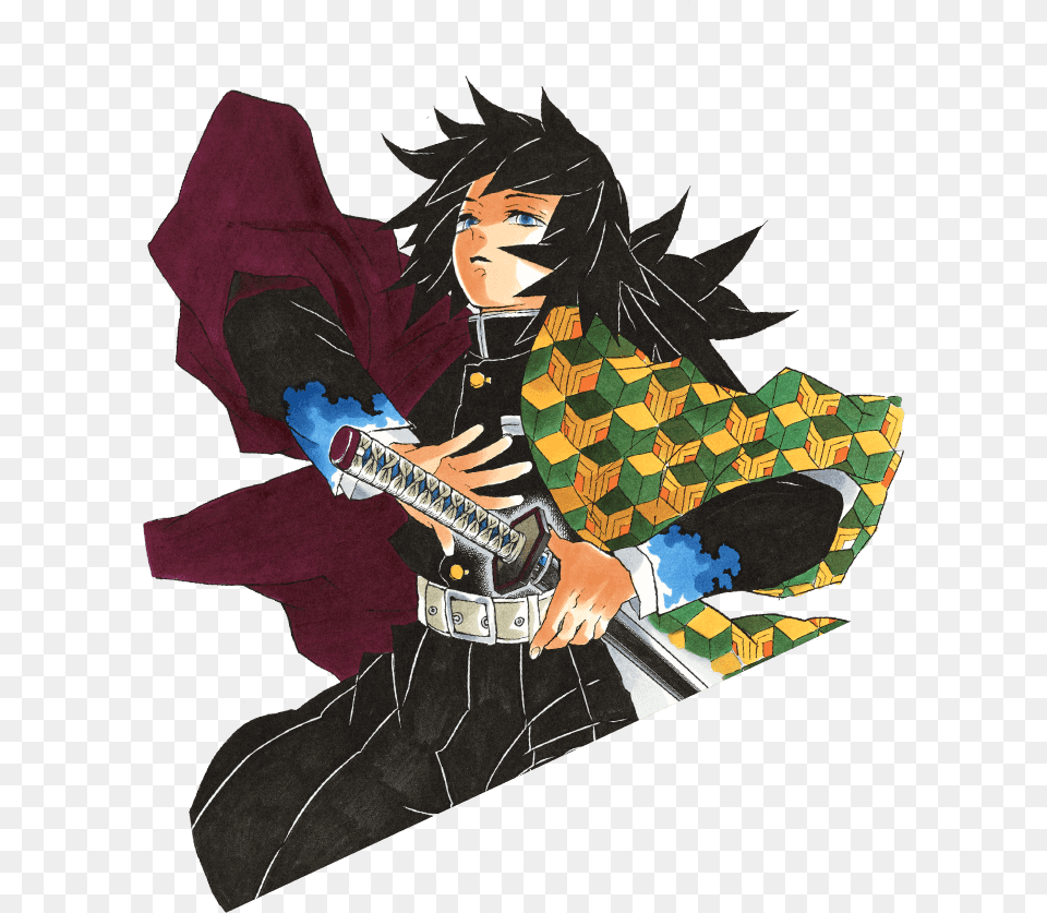 Tomioka Kimetsu No Yaiba, Book, Comics, Publication, Baby Png Image