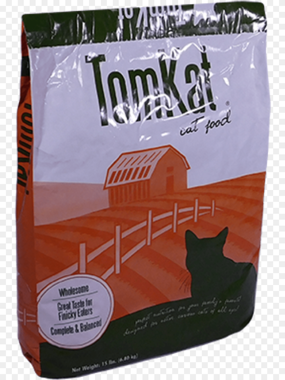 Tomkat Cat Food Black Cat, Bag, Box, Powder Png