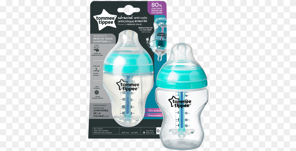 Tommee Tippee Advanced Anti Colic Feeding Bottle Tommee Tippee Advanced Anti Colic, Water Bottle, Cup, Shaker Png Image