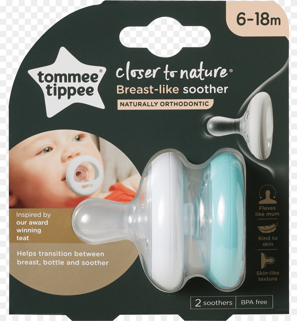 Tommee Tippee Breast Like Soother, Face, Head, Person, Baby Png Image