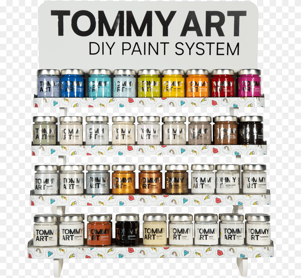 Tommy 36display Front Az7a9333 Online Advertising, Paint Container, Shelf, Can, Tin Free Transparent Png