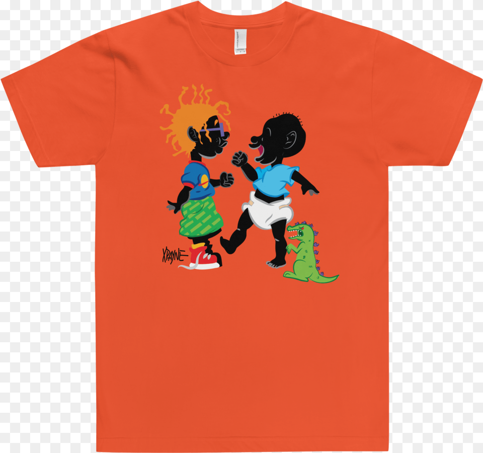 Tommy And Chucky T Shirt Orange U2014 Xpayne, Clothing, T-shirt, Baby, Person Free Transparent Png