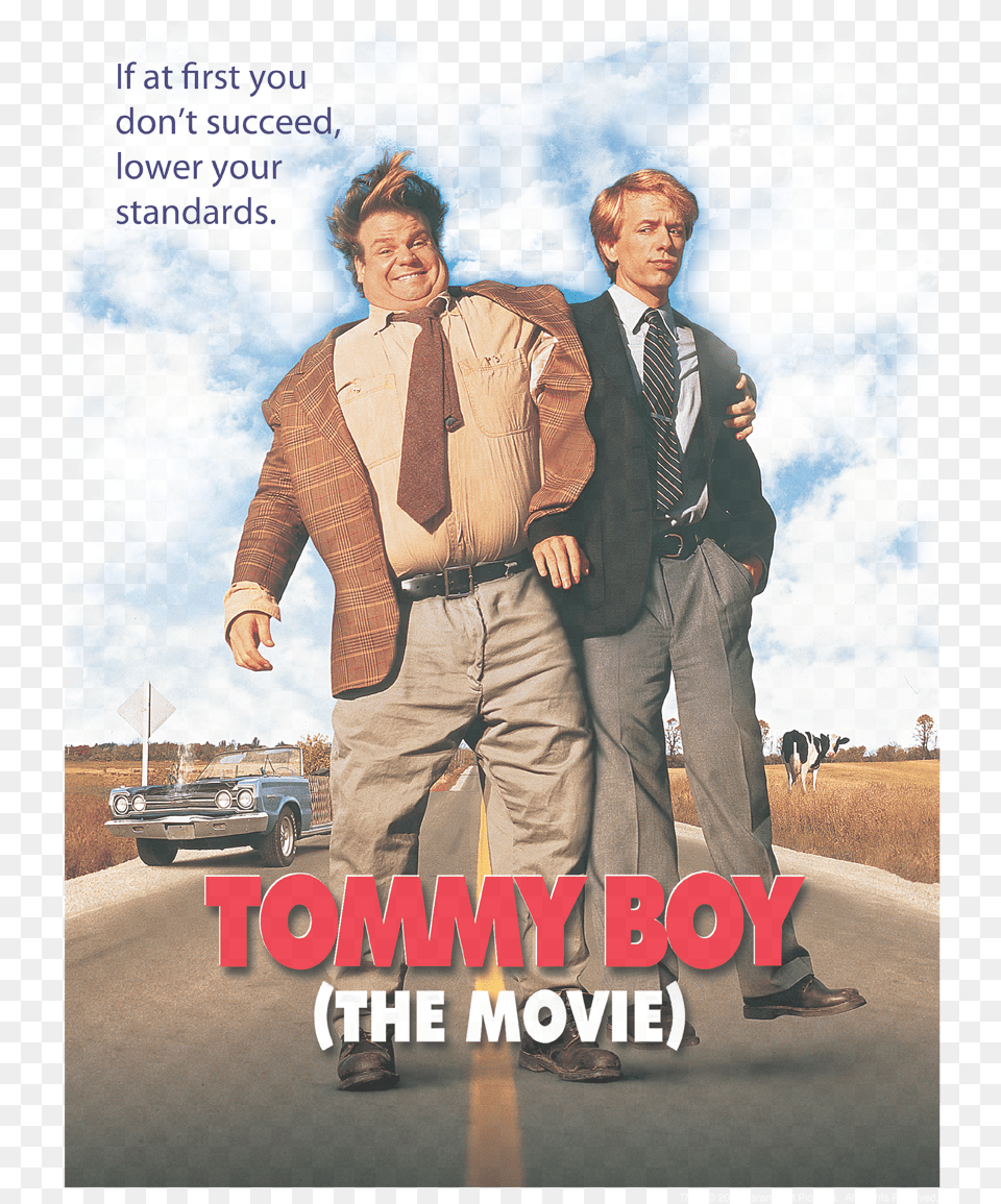 Tommy Boy Movie Poster Men S Regular Fit T Shirt Tommy Boy Movie, Jacket, Coat, Clothing, Blazer Free Png