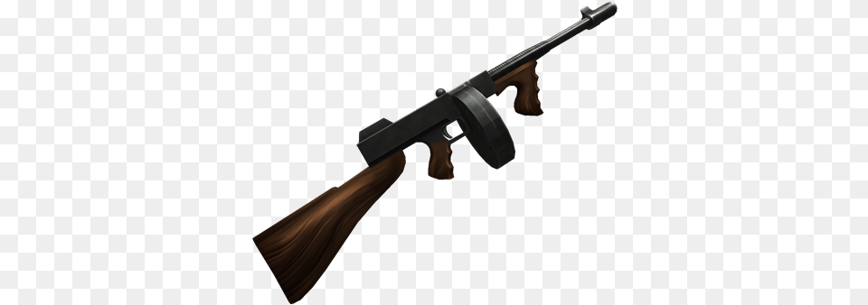 Tommy Gun Historic Timmy Gun Roblox, Firearm, Rifle, Weapon, Machine Gun Free Transparent Png