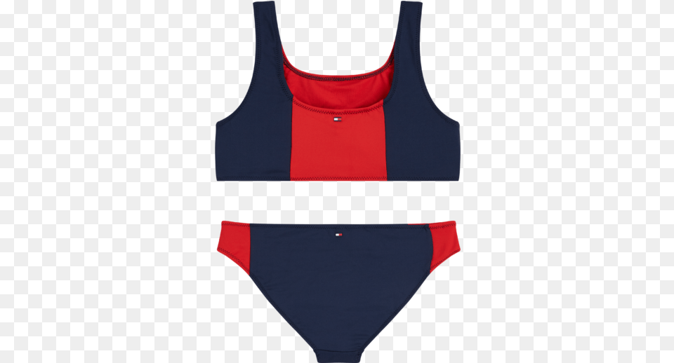 Tommy Hilfiger Bralette Set Red Glare Ugougo0332 Briefs, Clothing, Swimwear, Vest, Tank Top Png Image