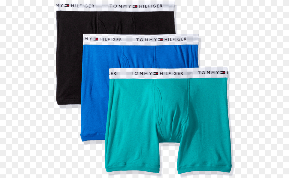 Tommy Hilfiger Mens Classic Underwear 3 Pack Cotton Tommy Hilfiger Underwear Blue, Clothing, Lingerie Free Png Download